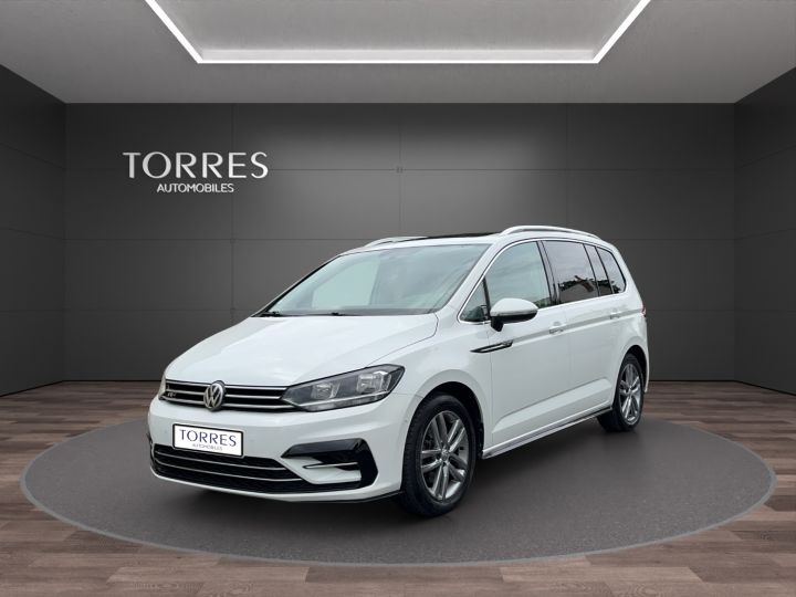 Volkswagen Touran Tsi 110 Carat 7 Places BLANC - 2