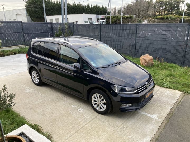 Volkswagen Touran VOLKSWAGEN TOURAN 1,6 TDI 115 CH DSG CONFORTLINE 5 PLACES  PEINTURE NOIRE METALLISEE  - 7