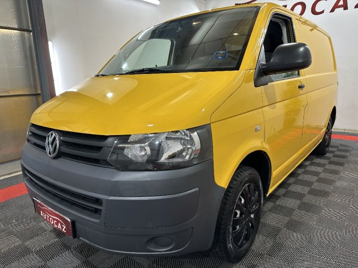 Volkswagen Transporter FOURGON TOLE 2.0 TDI 84 +ATTELAGE+94500KM Jaune - 3