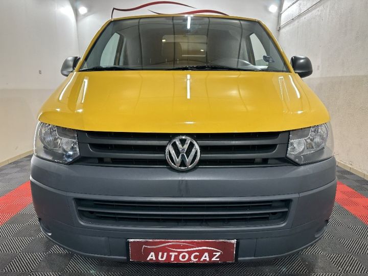 Volkswagen Transporter FOURGON TOLE 2.0 TDI 84 +ATTELAGE+94500KM Jaune - 4