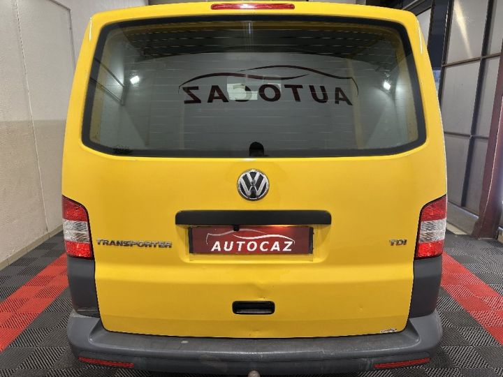 Volkswagen Transporter FOURGON TOLE 2.0 TDI 84 +ATTELAGE+94500KM Jaune - 7