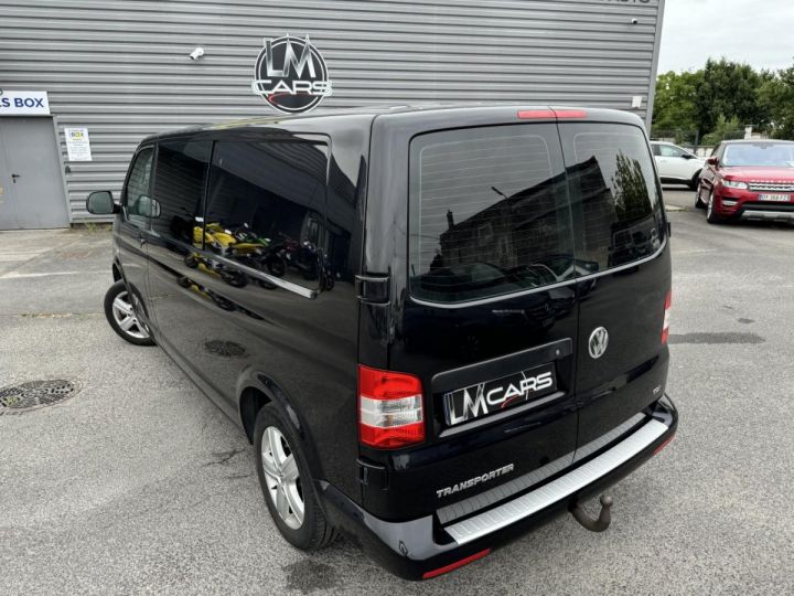 Volkswagen Transporter Long Bas 3.0T 2.0 16V BiTDI FAP - 180 - BV DSG T5 7J-7H FOURGON VITRE Fourgon Vitr& NOIR - 6