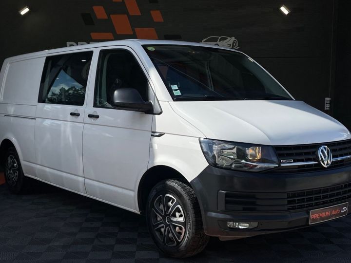 Volkswagen Transporter T6 2.0 Tdi 150 Cv PROCABINE 4Motion L2H1 6 Places Attelage Bluetooth Prix HT Blanc - 2