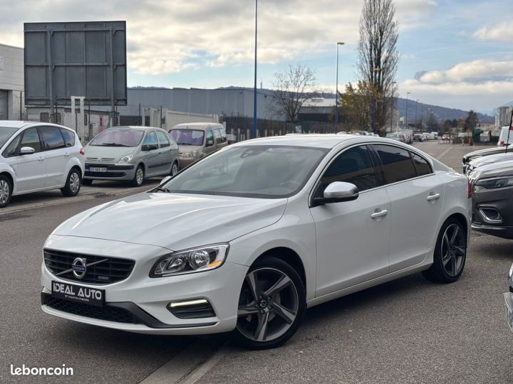 Volvo S60 II(2) D4 163 R-Design Geartronic Blanc - 1