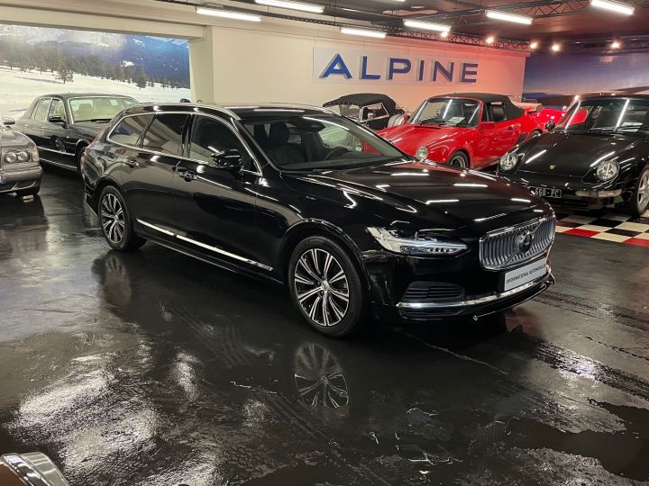 Volvo V90 II (2) T6 AWD RECHARGE 340 INSCRIPTION GEARTRONIC 8 Noir - 2