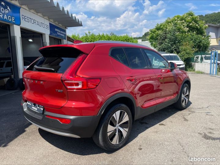 Volvo XC40 T5 RECHARGE 180+82 CH DCT7 Inscription Business Rouge - 4