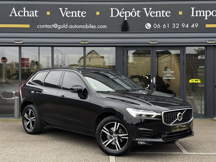 Volvo XC60  D4 190ch R-Design Geartronic Noir Métalisé - 2