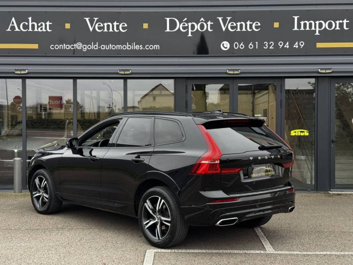 Volvo XC60  D4 190ch R-Design Geartronic Noir Métalisé - 3