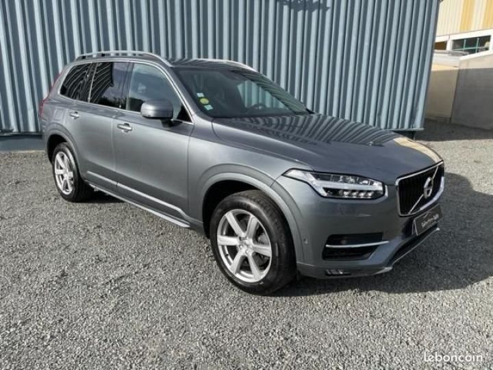 Volvo XC90 d5 235 awd momentum geatronic 8 7 places Gris - 2