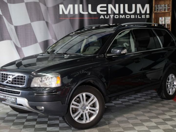 Volvo XC90 D5 AWD 200CH SUMMUM GEARTRONIC 7 PLACES Gris F - 1