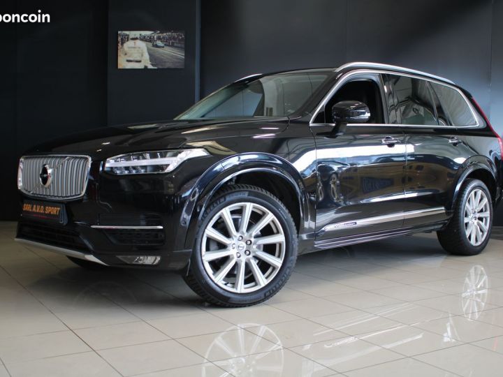 Volvo XC90 II D5 225 AWD INSCRIPTION 7PL Garantie 12M P&MO Noir - 1