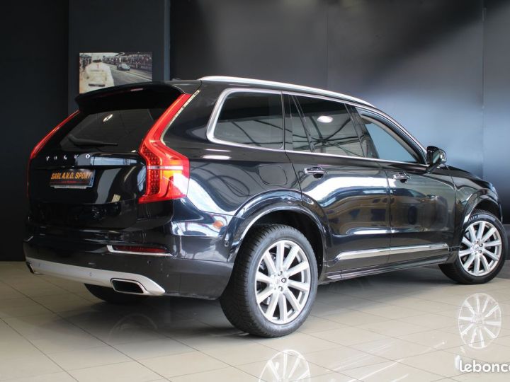 Volvo XC90 II D5 225 AWD INSCRIPTION 7PL Garantie 12M P&MO Noir - 2