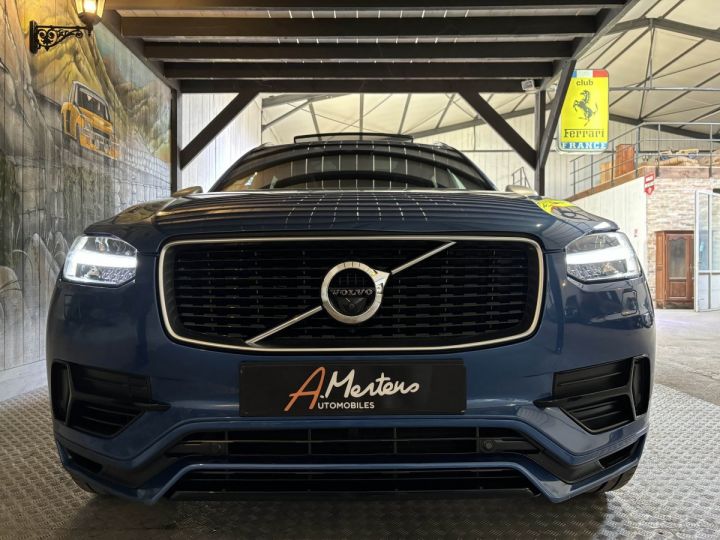 Volvo XC90 T8 407 CV R-DESIGN GEARTRONIC 7PL Bleu - 3