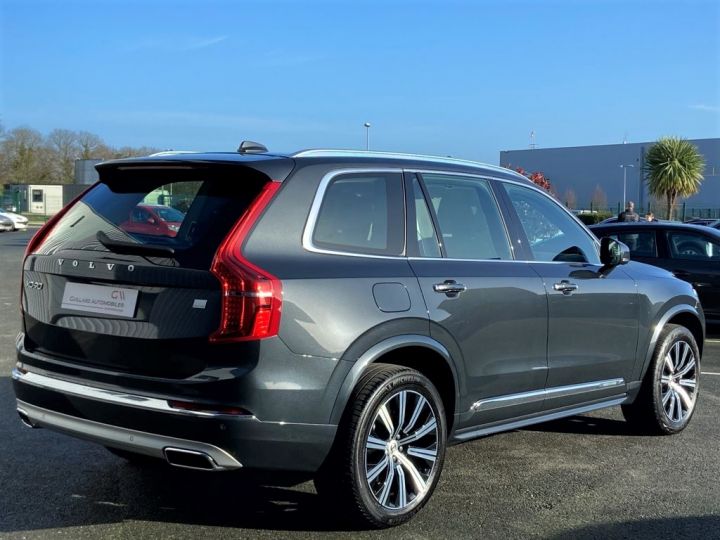 Volvo XC90 T8 HYBRIDE RECHARGEABLE  390ch INSCRIPTION LUXE 7 PLACES GEARTRONIC GRIS FONCE - 6