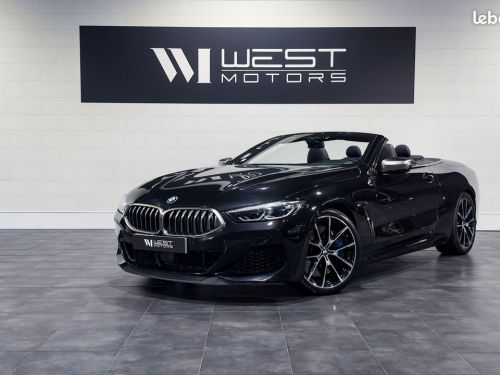 BMW Série 8 M850i Cabriolet V8 4.4 530 – Française Châssis Adaptatif Cristal Harman Kardon 866EMOIS Occasion