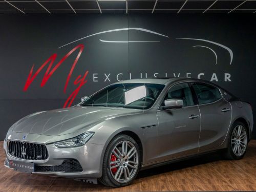 Maserati Ghibli V6 3.0 S Q4 - Toit Ouvrant - Pack Sport + Business Plus + Premium + Confort + Carbone - Révisée 01/2023 - Gar. 12 Mois