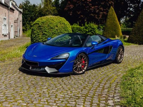 McLaren 570S Spider-Vega Blue-Xpel-Vat refundable-like new