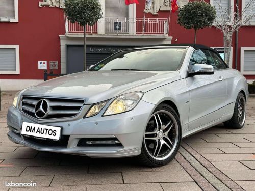 Mercedes Classe E Mercedes benz 220 cdi cabriolet sportline bva