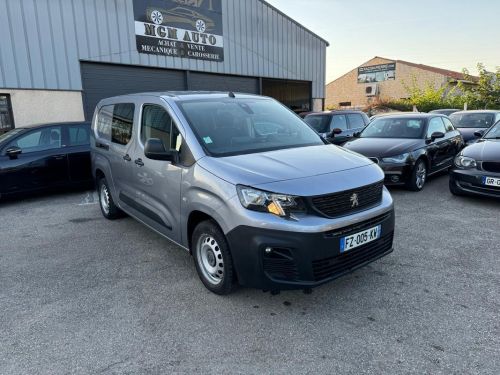 Peugeot Partner xl 1.5 bluehdi 130 ch -5 places boite auto gps 1er main Occasion