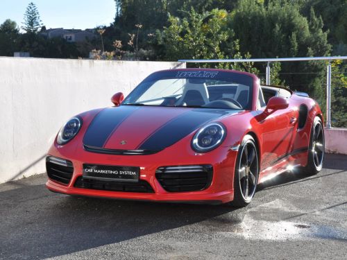 Porsche 911 991 TURBO (2) CABRIOLET 3.8 540cv PDK TECHART Vendu