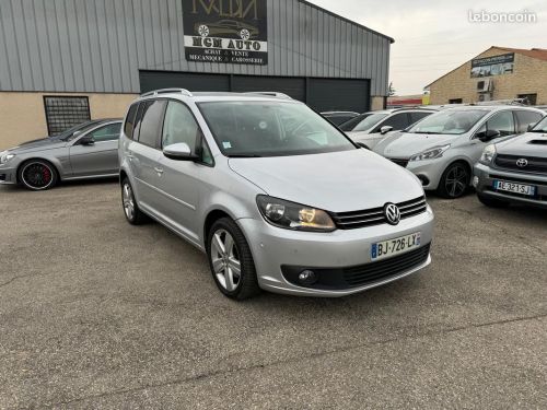 Volkswagen Touran 2.0 tdi 140 ch carat bluemotion- 7 places -camera Occasion