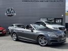 Audi A5 Cabriolet 2.0 TDI - 190 - BV S-Tronic 2017 CABRIOLET S line PHASE 1 GRIS FONCE  - 1