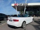 Audi A5 Cabriolet 3.0 V6 TDI 240ch DPF S line Quattro tronic 7 B&O Xenon Camera RS 20P Blanc  - 2