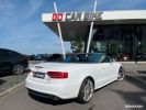 Audi A5 Cabriolet S-Line V6 TDI 240 ch Quattro Xenon Bang&Olufsen Camera Jantes RS 20 pouces Blanc  - 2