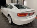 Audi A5 Sportback 2.0 TDI 177 S line Multitronic AUTOMATIQUE PHASE 2 Blanc  - 6