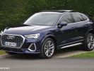 Audi Q3 Sportback 35 tfsi 150 Stronic S-line Sline 07-2021 Org France 47000kms Phares LED Jantes 19 Toit ouvrant Caméra Sièges chauffants Smartphone interface ... Bleu  - 1