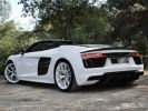 Audi R8 Spyder MAGNIFIQUE AUDI R8 SPYDER 5.2 FSI V10 PLUS 610ch S-TRONIC VALEUR NEUF + DE 245Ke B&O MAGNETIC RIDE CARBONE INT + EXT ECHAP. SPORT CARPLAY CAMERA LASER Blanc  - 20