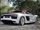 Audi R8 Spyder MAGNIFIQUE AUDI R8 SPYDER 5.2 FSI V10 PLUS 610ch S-TRONIC VALEUR NEUF + DE 245Ke B&O MAGNETIC RIDE CARBONE INT + EXT ECHAP. SPORT CARPLAY CAMERA LASER Blanc  - 13