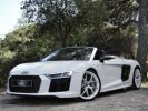 Audi R8 Spyder MAGNIFIQUE AUDI R8 SPYDER 5.2 FSI V10 PLUS 610ch S-TRONIC VALEUR NEUF + DE 245Ke B&O MAGNETIC RIDE CARBONE INT + EXT ECHAP. SPORT CARPLAY CAMERA LASER Blanc  - 4