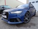 Audi RS6 PERFORMANCE 605PS TIPT/AKRAPOVIC + FINITIONS EXCLUSIVES/ FULL options  bleu exclusif  - 1