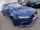 Audi RS6 PERFORMANCE 605PS TIPT/AKRAPOVIC + FINITIONS EXCLUSIVES/ FULL options  bleu exclusif  - 4