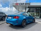 BMW M2 410ch Compétition MALUS INCLUS Pack Black Harman Kardon Sièges Baquets Echappement sport 19P Garantie 6 ans 639-mois Bleu  - 2