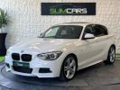 BMW Série 1 II (F21/20) 125d 218ch M Sport 5p BLANC  - 1