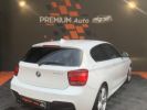 BMW Série 1 Serie 25d 218 cv Boite Automatique Pack M Blanc  - 3