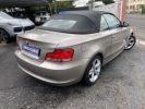 BMW Série 1 SERIE CABRIOLET E88 118i 143 ch Luxe A Marron  - 2