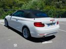 BMW Série 2 BMW SERIE 2 (F23) CABRIOLET 218IA 136 LUXURY LINE Blanc Verni  - 13