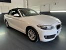 BMW Série 2 (F23) 218I 136 Cabriolet Blanc  - 2