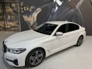 BMW Série 5 520d xDrive 190ch Business Design BVA8 Blanc  - 2