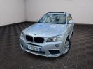 BMW X3 SERIE xDrive 20dA 184 PACK M SPORT DESIGN TOIT XENONS GPS Gris  - 3