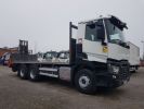 Camión Renault C Caja abierta 380 6x4 Plateau + chariot embarqué  BLANC - 3