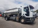 Camion porteur Renault Premium Citerne alimentaire 410dxi.19 - CITERNE INOX 12000 litres 2 cpts BLANC - GRIS Occasion - 3