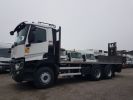 Camion porteur Renault C Plateau 380 6x4 Plateau + chariot embarqué  BLANC Occasion - 1