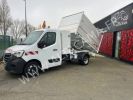 Chassis + body Renault Master Back Dump/Tipper body 165CV BENNE COFFRE PAYSAGISTE CROCHET ATTELAGE TRI-FLASH ROUES JUMELEES BLANC - 3