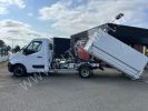 Chassis + body Nissan Interstar Hookloader Ampliroll body AMPLIROLL 165CV ROUES JUMELEES BRAS DALBY CROCHET BLANC - 2