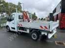 Chassis + body Renault Master Platform body + crane 110CV PLATEAU RIDELLES GRUE MAXILIFT 150D3E L2 CROCHET  BLANC - 2