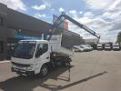 Chassis + carrosserie Mitsubishi Canter Benne + grue 3S15 N28 BENNE + GRUE BLANC - 5